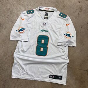Miami Dolphins Jevon Holland #8 Nike NFL Football Jersey‎ White Mens Size Medium